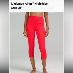 Lululemon Align Crop Leggings